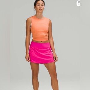 Lululemon Pace Rival Mid-Rise Skirt size 8